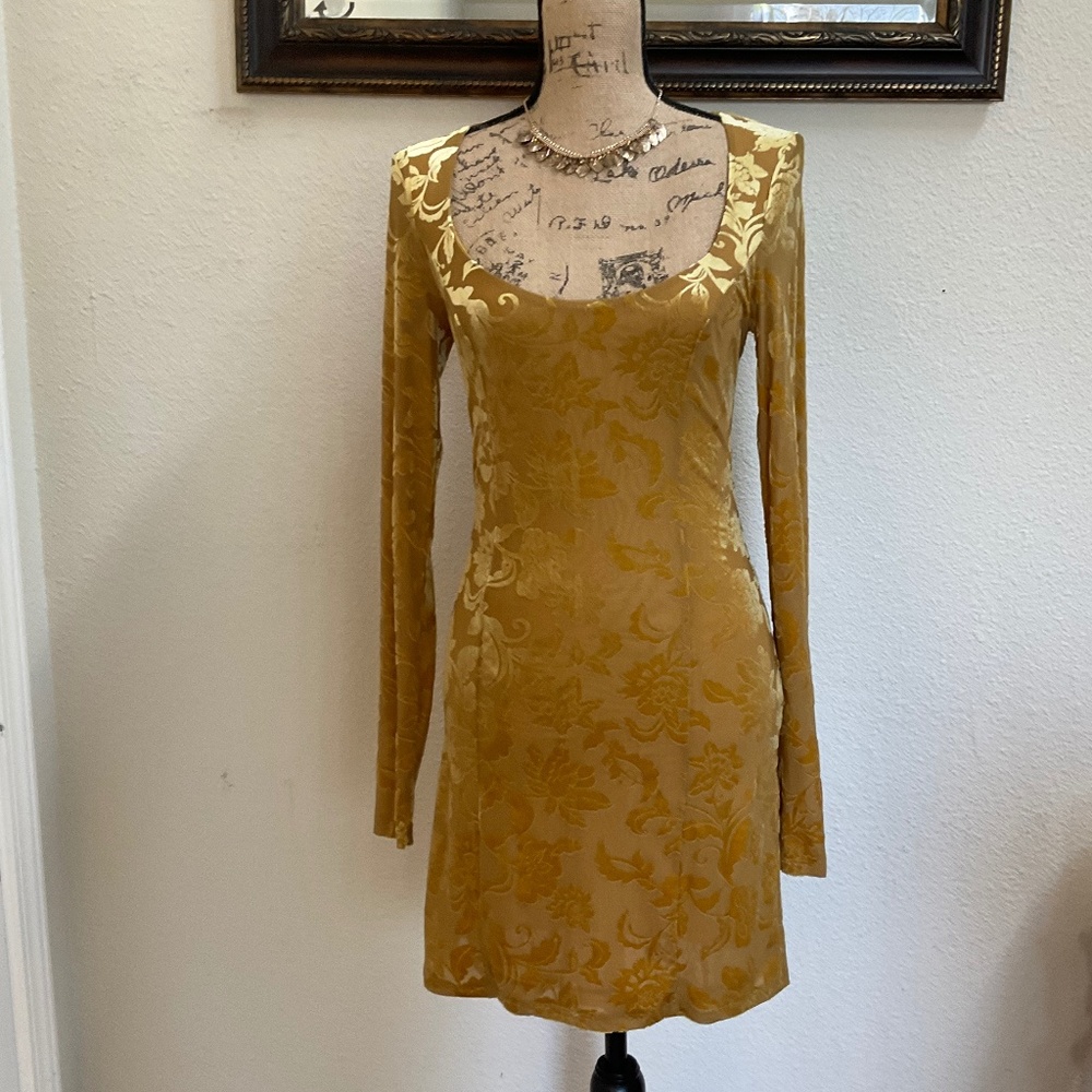 M intimately gold Dress